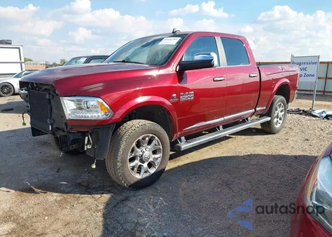 2016 Ram 2500 Longhorn Limited z USA, uszkodzony, nr VIN 3C6UR5GL3GG200176